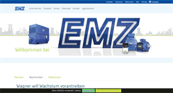 Desktop Screenshot of emz.de